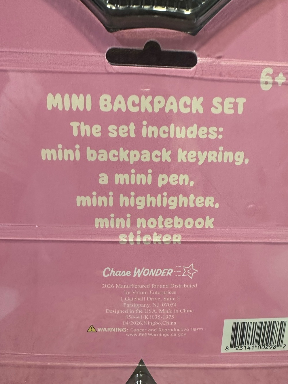 Chase Wonder Mini Backpack & Accessory Set - Picture 3 of 5
